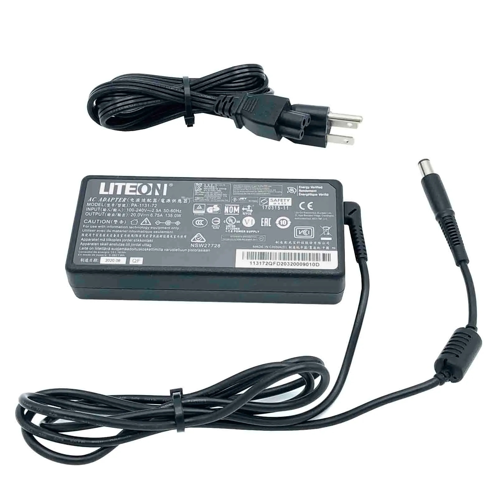 *Brand NEW*Genuine Liteon PA-1131-72 20V 6.75A 135W AC Adapter Power Supply *Brand NEW*Genuine Liteon PA-1131-72 20V 6.75A 135W AC Adapter Power Supply